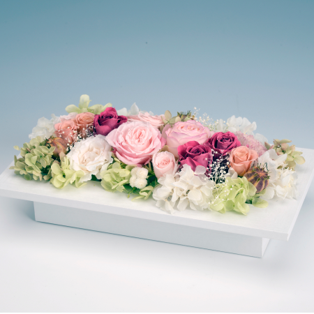 Frame Arrange プリザーブドフラワー・フレーム長方形アレンジ